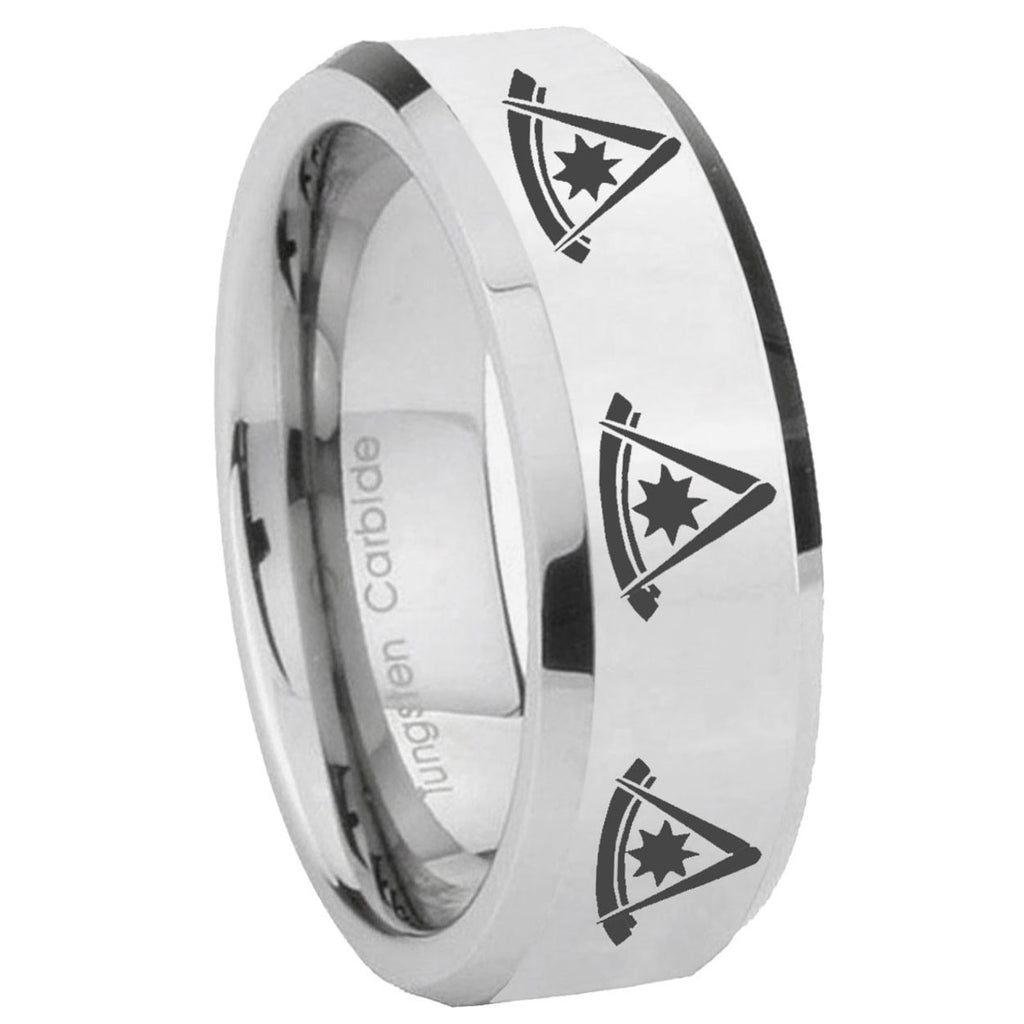 Capricorn Zodiac Tungsten Carbide Mens Band Set