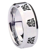 10mm-Transformers-Autobot-Decepticon-Beveled-Silver-Tungsten-Men's-Engagement-Ring