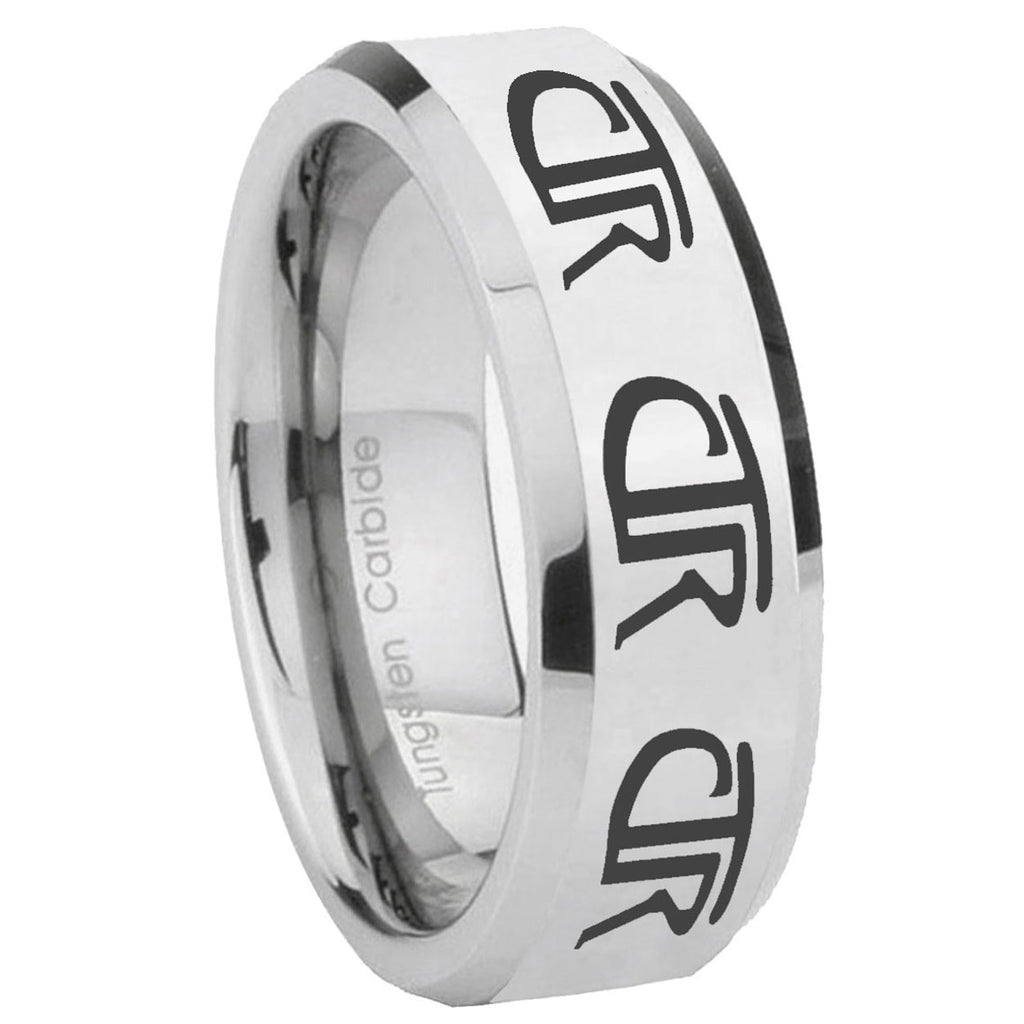 Anchor Tungsten Carbide His And Hers Ring