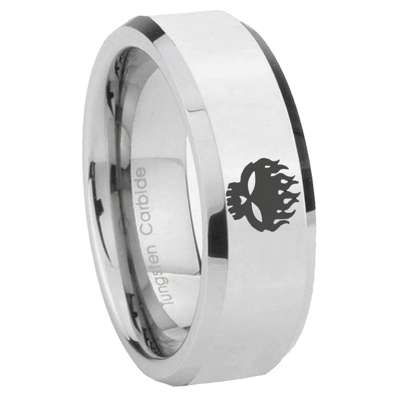 Masonic 32 Degree Freemason Tungsten Carbide Wedding Ring Sets