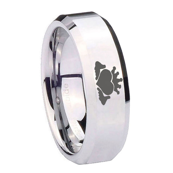 8mm-Claddagh-Design-Beveled-Edges-Silver-Tungsten-Carbide-Rings-for-Men