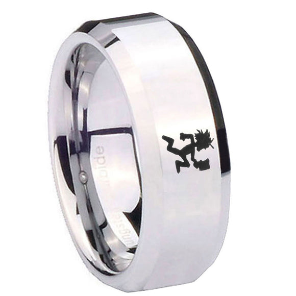 8mm-Hatchet-Man-Beveled-Edges-Silver-Tungsten-Carbide-Men's-Engagement-Band