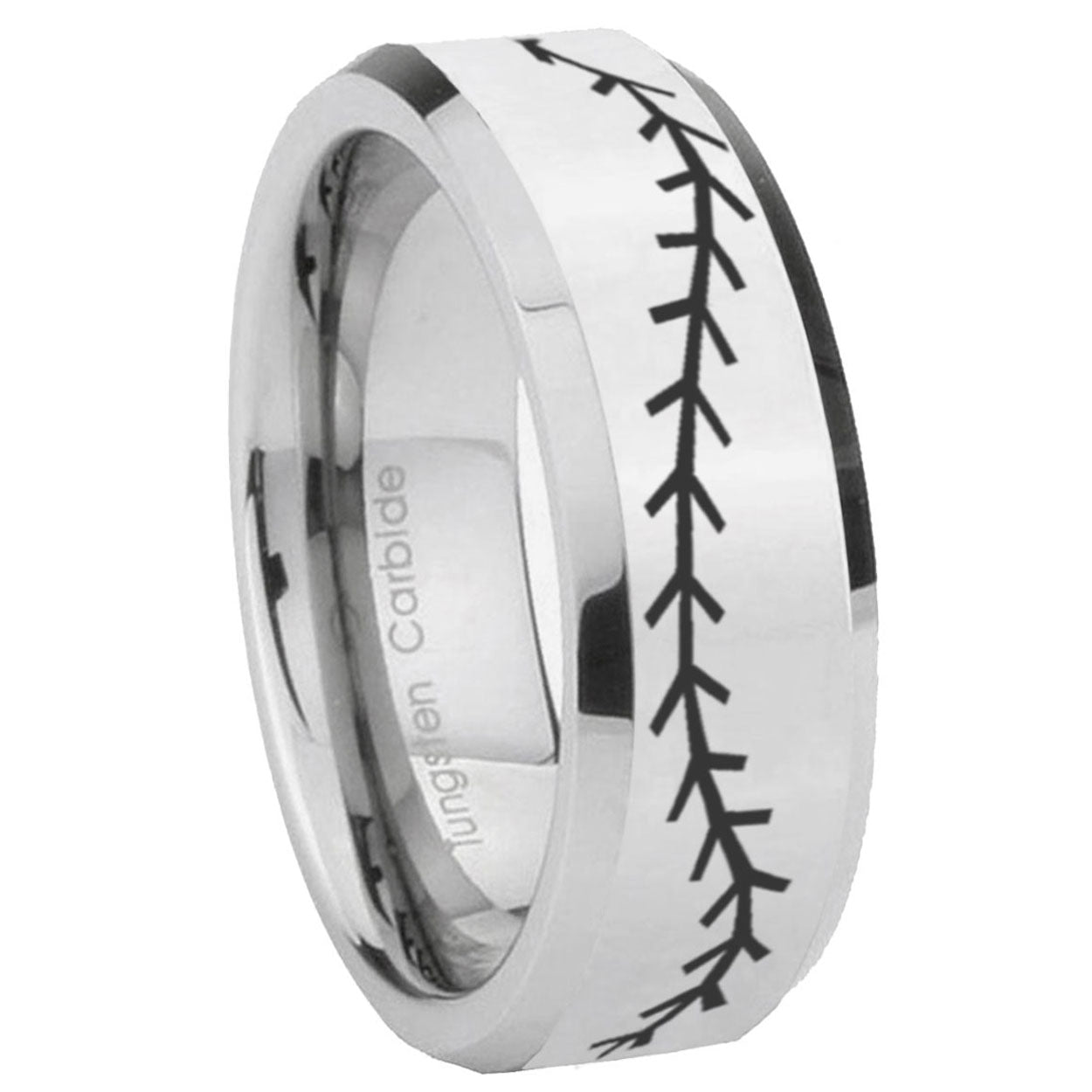 Celtic knot Tungsten Carbide Mens Band Set