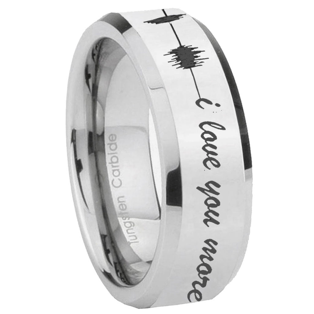 Celtic knot Tungsten Carbide Wedding Set Rings