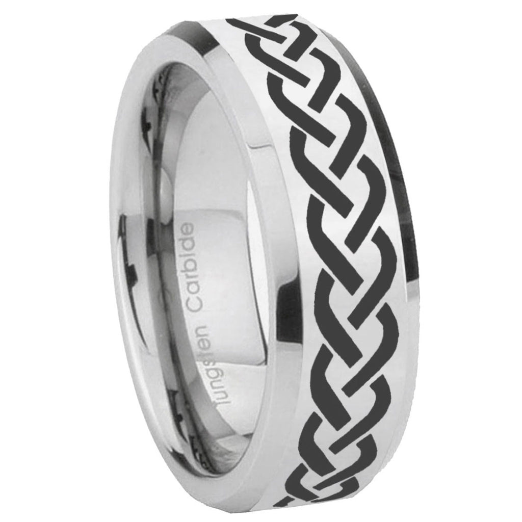 Freemason Masonic Tungsten Carbide Bridal Set Rings