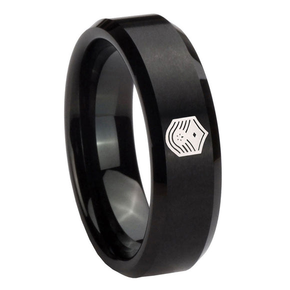 8mm-Chief-Master-Sergeant-Vector-Beveled-Brush-Black-Tungsten-Promise-Ring