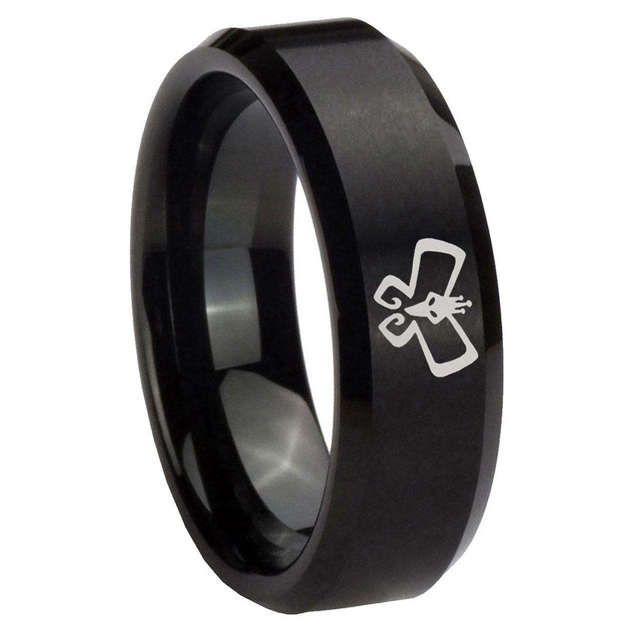 Masonic Shriners Tungsten Carbide Mens Set Rings