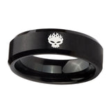 8mm-Offspring-Beveled-Edges-Brush-Black-Tungsten-Carbide-Mens-Engagement-Ring