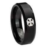 10mm-Resident-Evil-Beveled-Edges-Brush-Black-Tungsten-Men's-Engagement-Ring