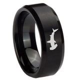 10mm-Hammerhead-Shark-Beveled-Edges-Brush-Black-Tungsten-Men's-Engagement-Ring