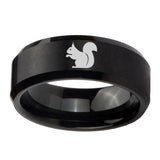 10mm-Squirrel-Beveled-Edges-Brush-Black-Tungsten-Men's-Engagement-Ring