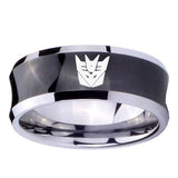 10mm-Decepticon-Transformers-Concave-Black-Tungsten-Carbide-Mens-Wedding-Ring