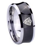 8mm-CTR-Concave-Black-Tungsten-Carbide-Mens-Engagement-Band