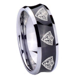 10mm-Multiple-CTR-Concave-Black-Tungsten-Carbide-Wedding-Band-Ring