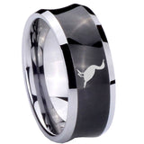 8mm-Cormorant-Concave-Black-Tungsten-Carbide-Men's-Ring