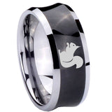 8mm-Squirrel-Concave-Black-Tungsten-Carbide-Men's-Ring