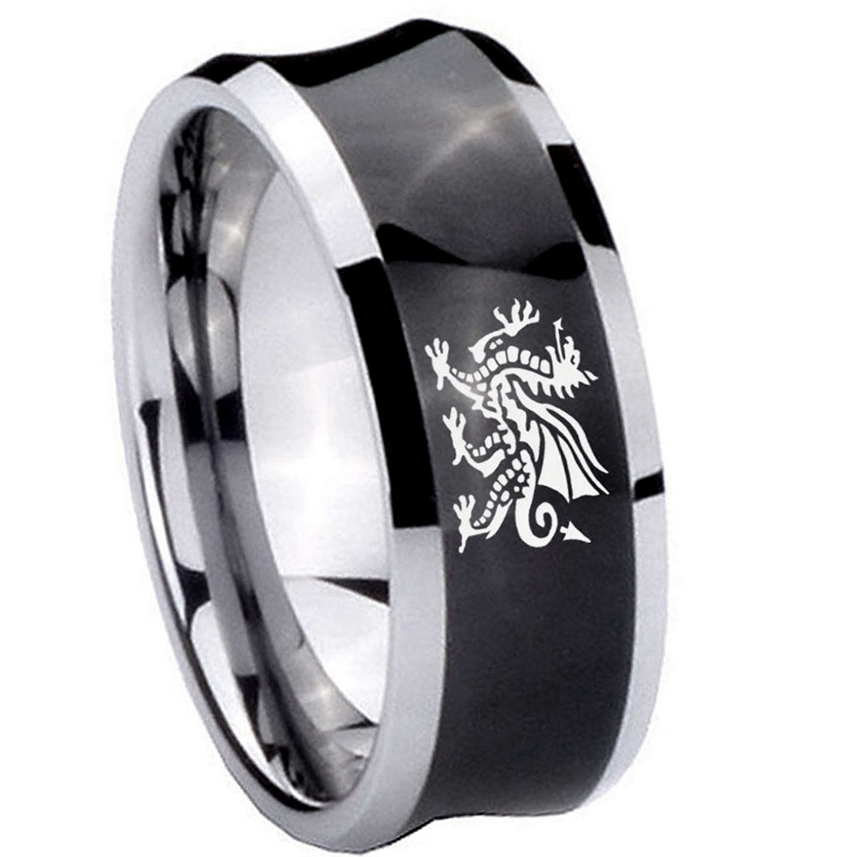 Transformers Autobot Tungsten Carbide His Hers Ring Set