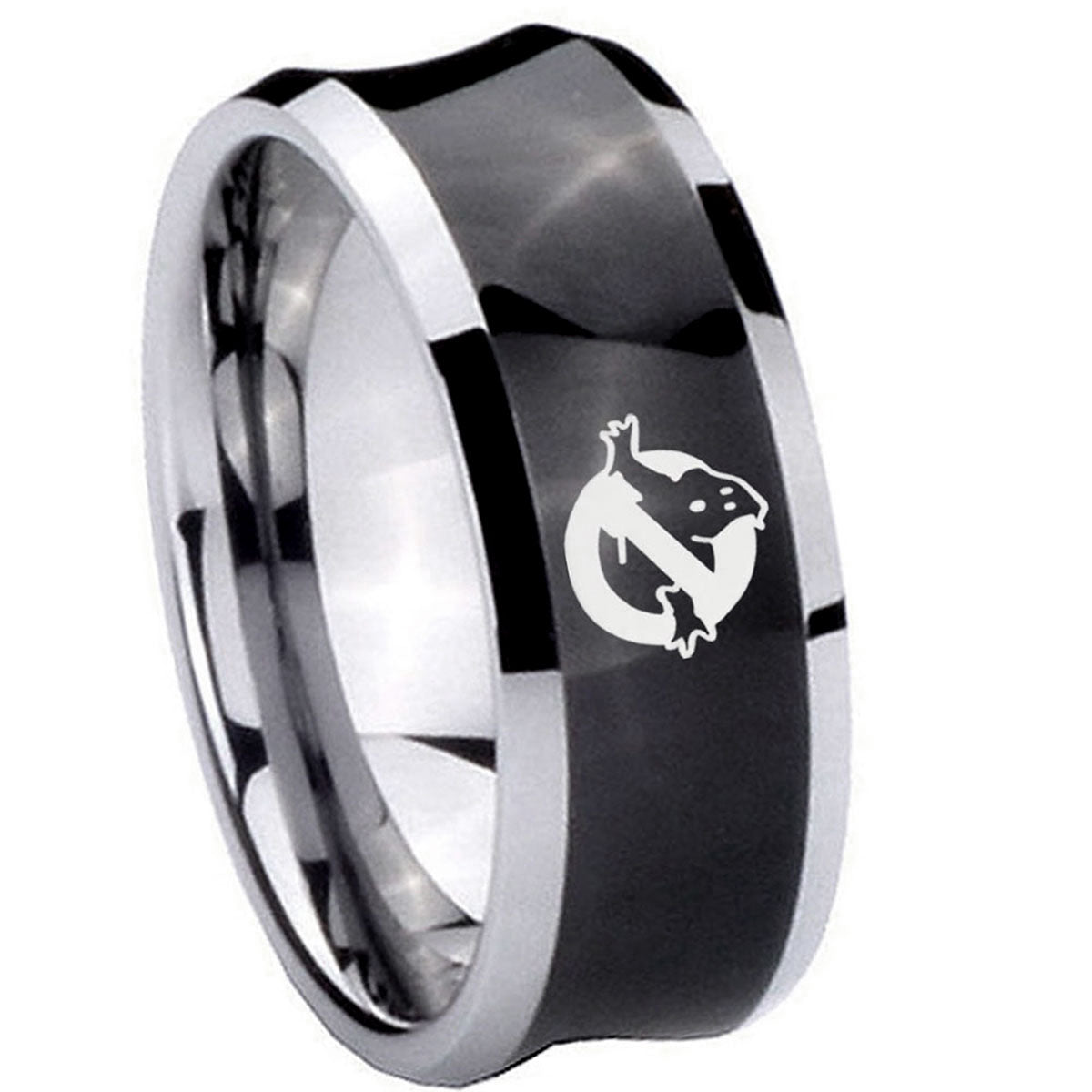 Kanji Love Tungsten Carbide Bridal Ring Sets