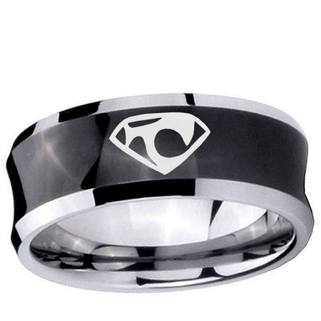 5MMHouse of Van Concave Black Tungsten Wedding Ring