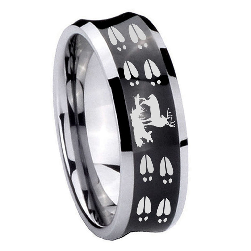 Celtic Cross Tungsten Carbide Mens Band Set