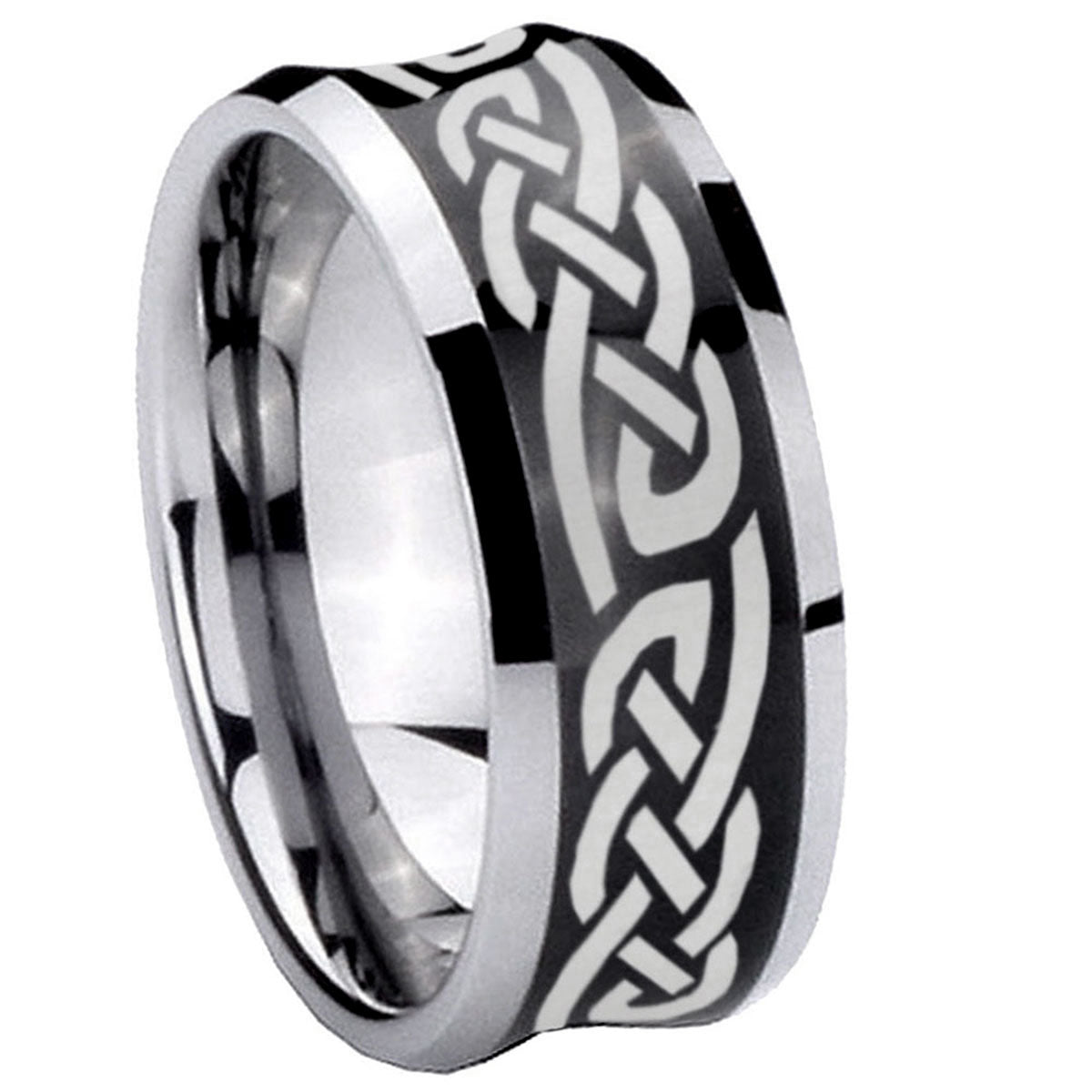 Crosses Tungsten Carbide Wedding Set Ring