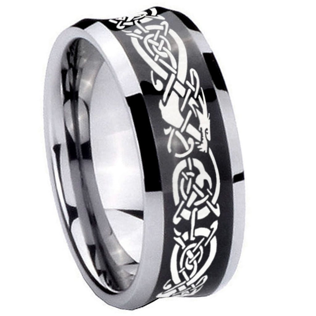 Crosses Tungsten Carbide Wedding Band Set