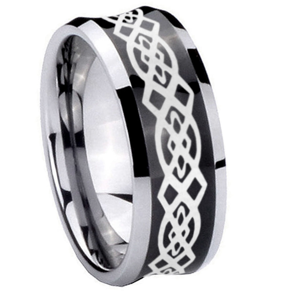 Indigo Lanterns Tungsten Carbide Bridal Band Set