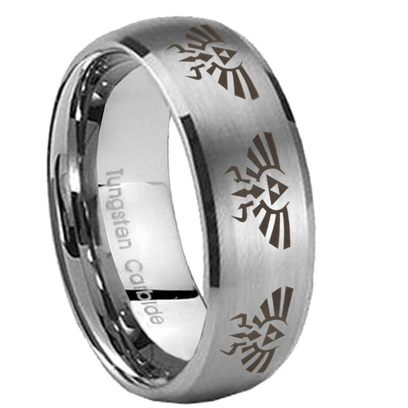 8mm-Multiple-Zelda-Skyward-Sword-Dome-Brushed-Tungsten-Carbide-Promise-Ring