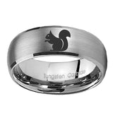 10mm-Squirrel-Dome-Tungsten-Carbide-Gray-Engagement-Ring