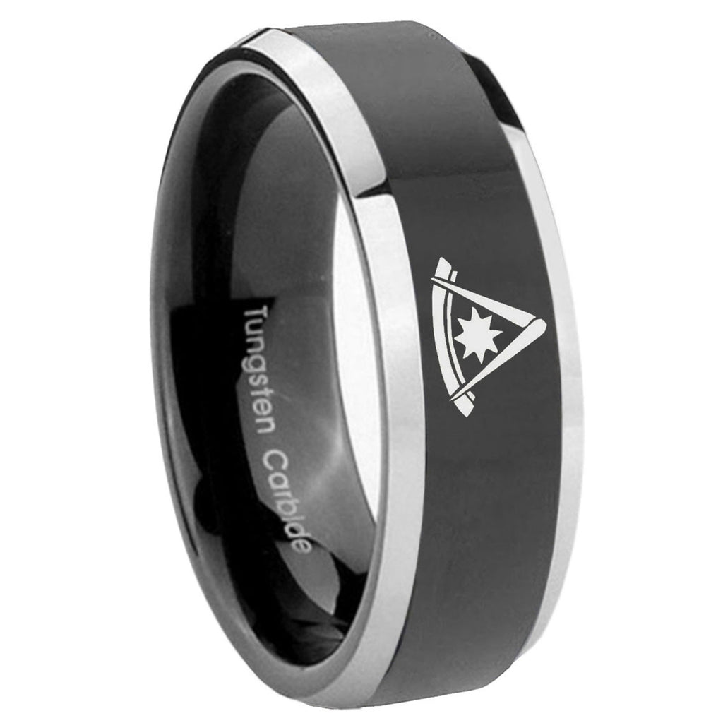 Gemini Zodiac Tungsten Carbide Bridal Band Set