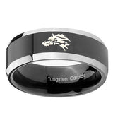10mm-Wolf-Beveled-Edges-Glossy-Black-2-Tone-Tungsten-Carbide-Promise-Ring