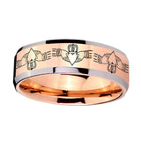 10mm-Irish-Claddagh-Beveled-Edges-Rose-Gold-Tungsten-Carbide-Rings-for-Men