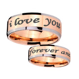 8mm-I-Love-You-Forever-and-ever-Beveled-Rose-Gold-Tungsten-Wedding-Band-Mens