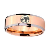 8mm-Thundercat-Beveled-Edges-Rose-Gold-Tungsten-Carbide-Men's-Wedding-Band