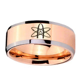 10mm-American-Atheist-Beveled-Edges-Rose-Gold-Tungsten-Carbide-Men's-Band-Ring