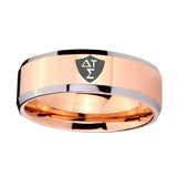 10mm-Greek-CTR-Beveled-Edges-Rose-Gold-Tungsten-Carbide-Engraved-Ring
