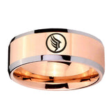 10mm-Beveled-Mass-Effect-Rose-Gold-IP-2-Tone-Tungsten-Carbide-Men's-Ring