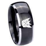 10mm-Decepticon-Transformers-Dome-Glossy-Black-2-Tone-Tungsten-Mens-Wedding-Band