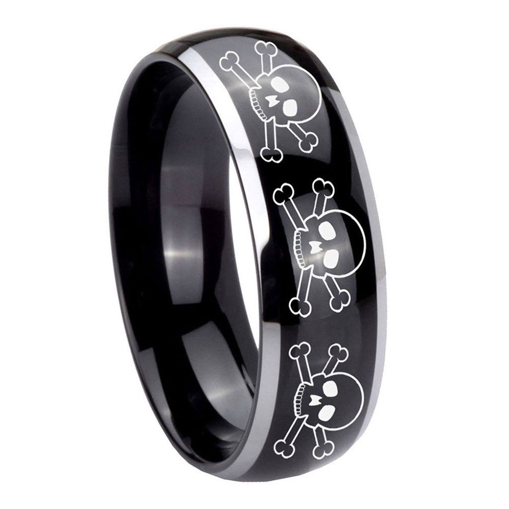 Fire Department Tungsten Carbide His And Hers Ring