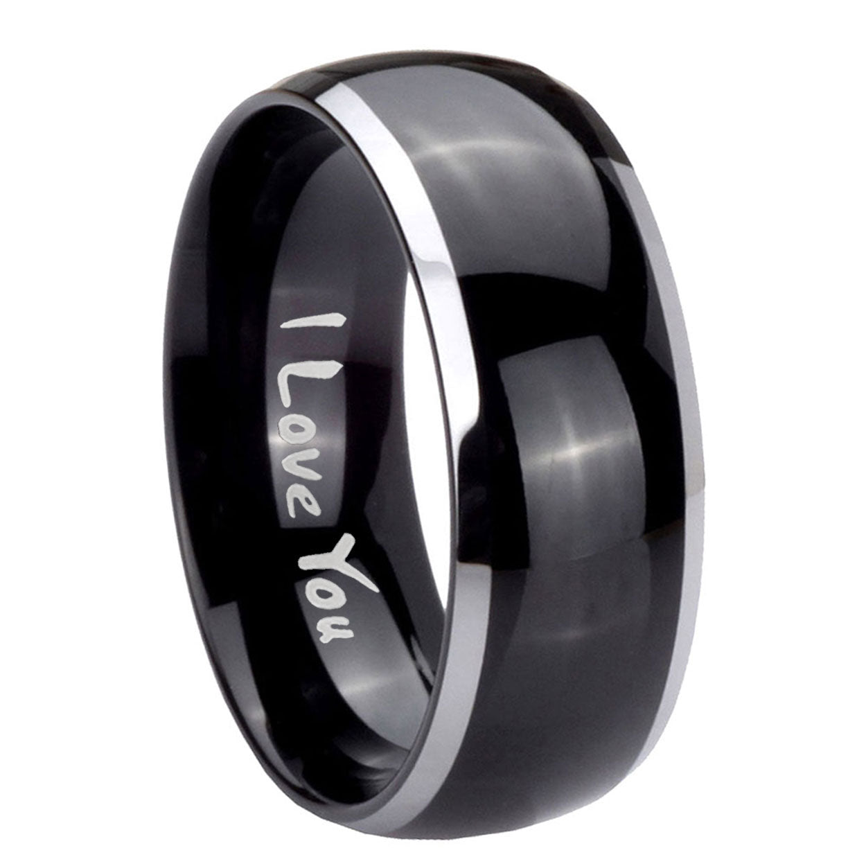 Scorpio Horoscope Tungsten Carbide Mens Band Set