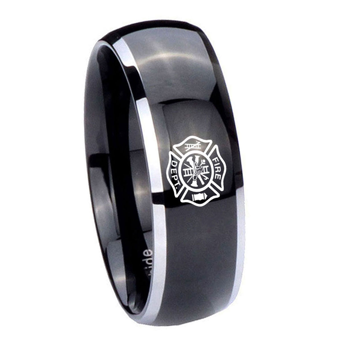 Pisces Zodiac Tungsten Carbide Mens Band Set