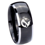 8mm-Ghostbusters-Dome-Glossy-Black-2-Tone-Tungsten-Carbide-Engagement-Ring