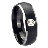 8mm-Army-Sergeant-Major-Dome-Brushed-Black-2-Tone-Tungsten-Mens-Promise-Ring