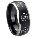 8mm-Atheist-Design-Dome-Brushed-Black-2-Tone-Tungsten-Bands-Ring