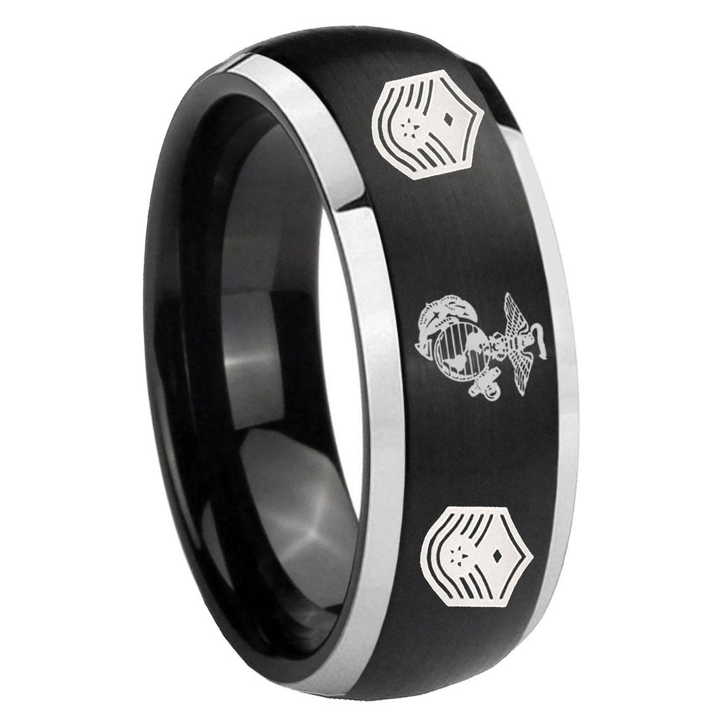 Sagittarius Zodiac Tungsten Carbide Bridal Ring Sets