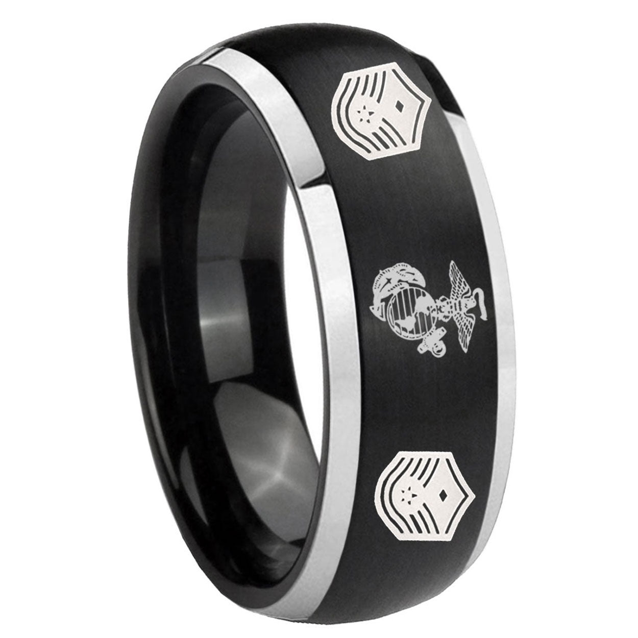 Sagittarius Zodiac Tungsten Carbide Bridal Ring Sets