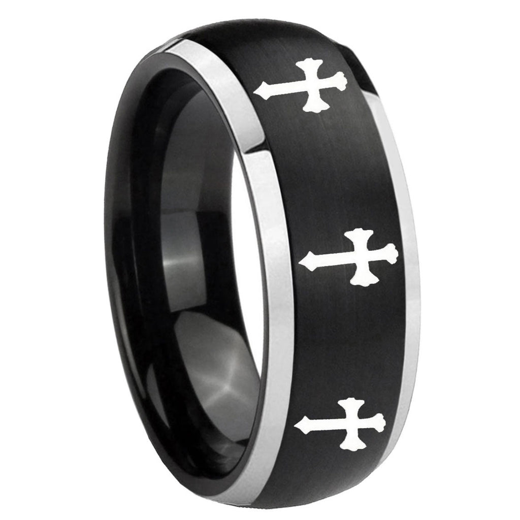 Libra Horoscope Tungsten Carbide Couples Ring Set