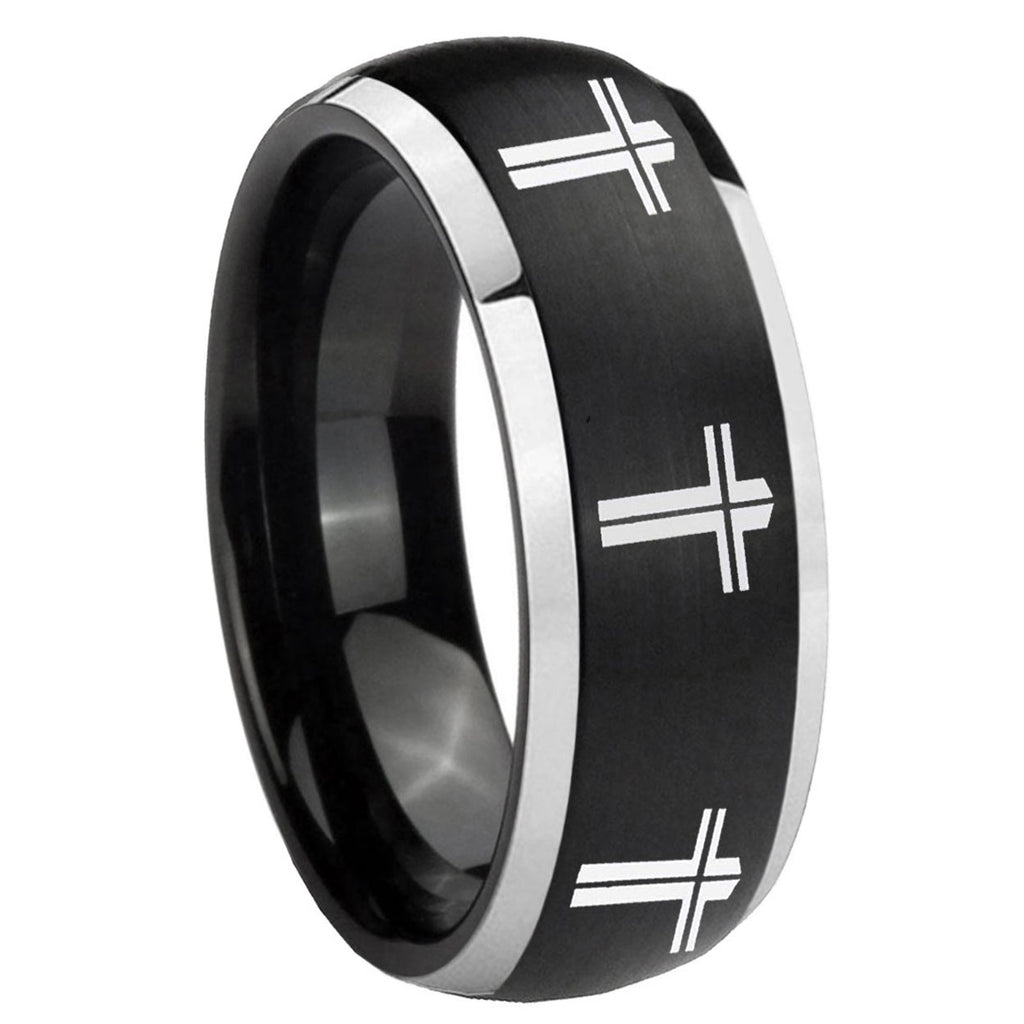 Leo Zodiac Tungsten Carbide Bridal Set Rings