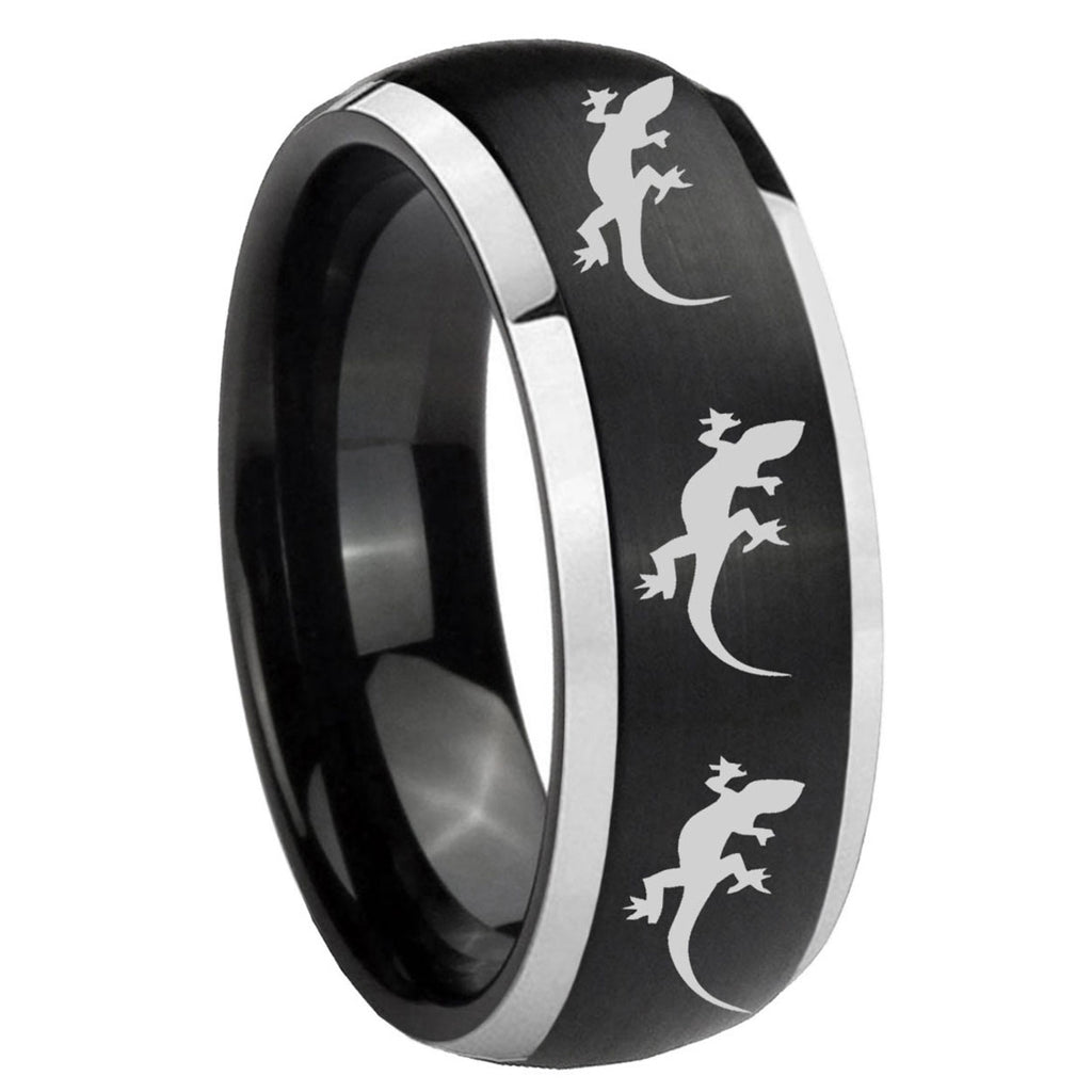 Multiple Green Lantern Tungsten Carbide Engagement Ring Set
