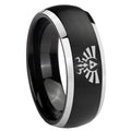 8mm Zelda Skyward Sword Dome Black 2 Tone Tungsten Band